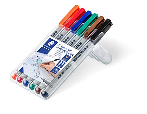 Universal pen Lumocolor non-p S 6pc