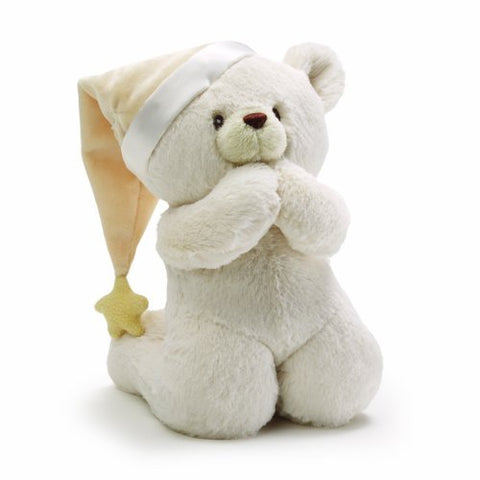 Prayer Bear Sound Toy, 8 in