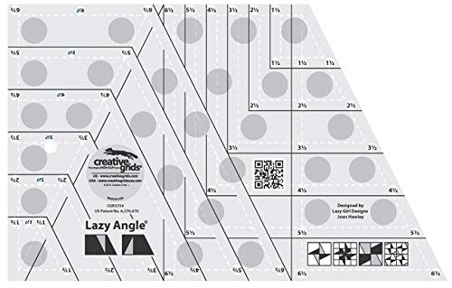 Creative Grids Lazy Angle Quilt Ruler