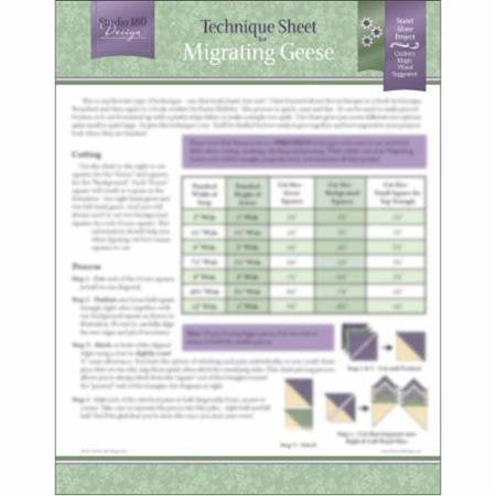 Migrating Geese Technique Sheet