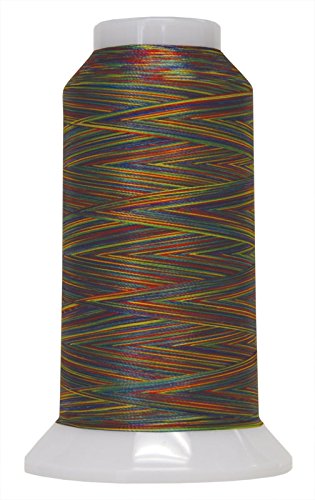 Superior Threads - Variegated Trilobal Polyester Sewing Thread for Quilting, Decorative Stitching, and Embroidery, Fantastico #5114 Playhouse, 2,000 Yds.