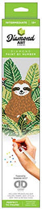 Diamond Art Kit 12x12" Intermediate Sloth