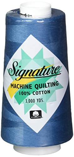 Signature Cotton Quilting Thread, 3000 yd, Solids Stone Blue