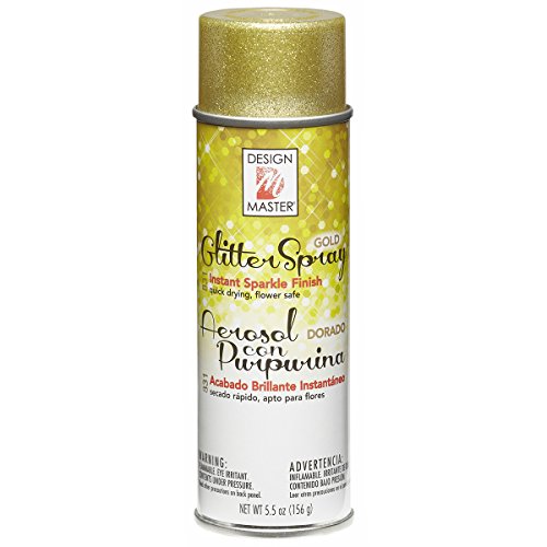 Design Master Glitter Spray 6Oz-Gold – Crafts