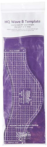 Handi Quilter, Inc Wave B Ruler Template