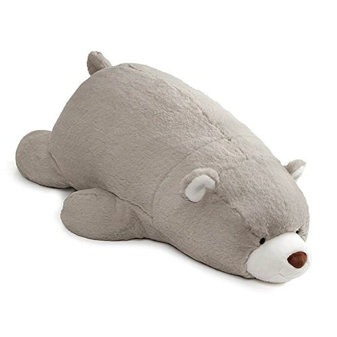 Snuffles Laying Down, Gray, 27 in