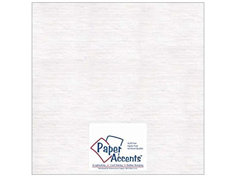 Paper Accents Chipboard 12 x 12 in. Extra Heavy White (25 Sheets)