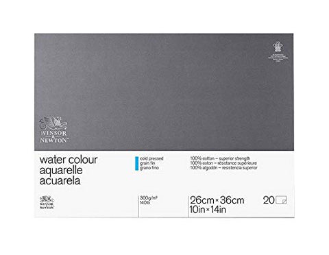 W&N Professional Water Colour Block 140lb CP - 10x14"