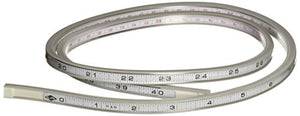 Alvin, Truflex, Lightweight Aluminum Flexible Curve, White - 40 Inches