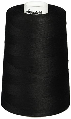 Signature 3 Ply Cotton Quilting Thread, 40wt/6000 yd, Black