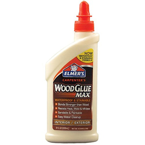 Elmer's E7300 8 Oz Carpenter's Wood Glue Max