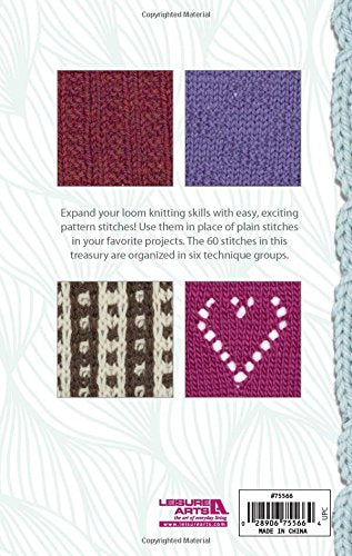 Leisure Arts Loom Knit Stitch Dictionary Bk