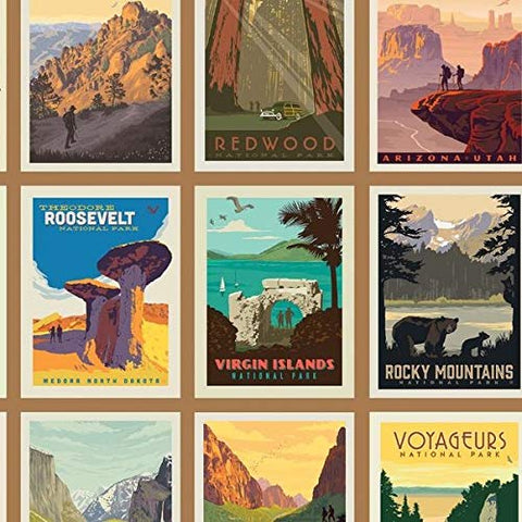 National Parks Posters Sand