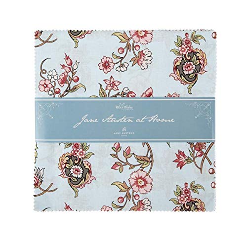 Jane Austen at Home 10" Stacker 42 10-inch Squares Layer Cake Riley Blake Designs 10-10000-42