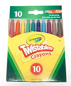 10 ct. Mini Twistables Crayons – Crafts