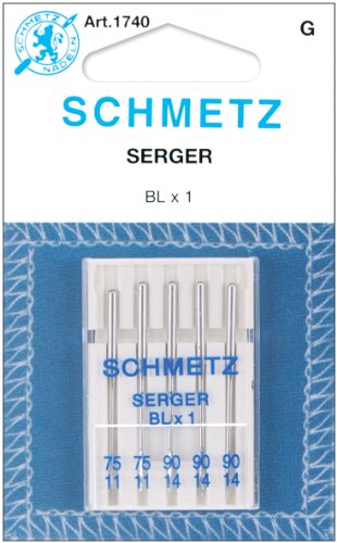 SCHMETZ Overlock (BLX1) Sewing Machine Needles - Carded - Assortment