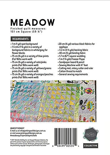 Jen Kingwell Collective - Meadow Quilting Pattern