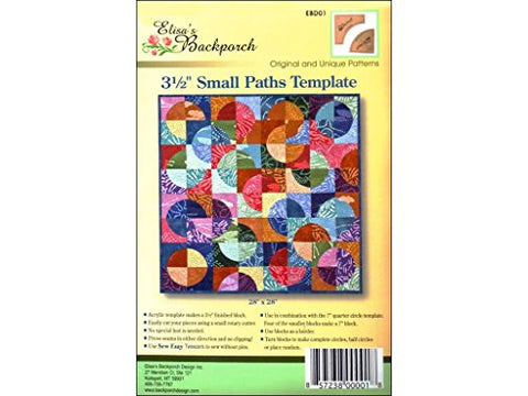 Elisa's Backporch Design Elisa's Backporch Template 3.5" Small Paths Elisas35SmallPathsTemplate