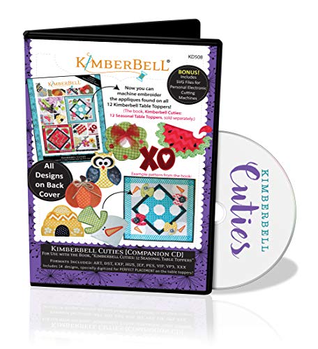 Kimberbell Cuties Companion CD Machine Embroidery KD508 Patterns