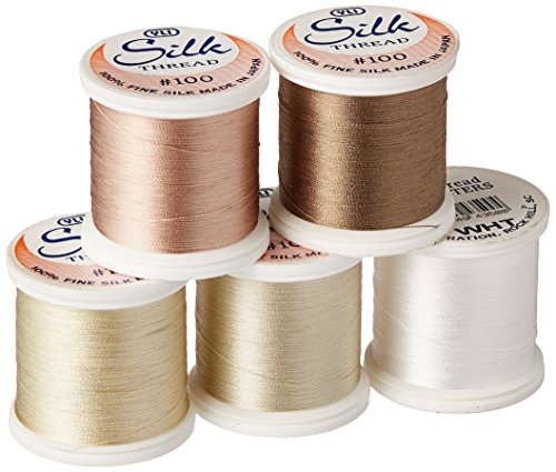YLI Silk Thread Sampler 100wt 200m