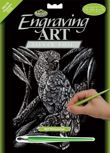 Silver Engraving Art, Cockatoo