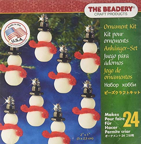 The Beadery Ornament Kit Classic Snowman