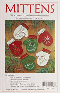 Rachel's Of Greenfield Mittens Ornament Kit