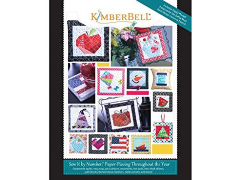 Kimberbell Designs Sew/NumPaperPiecThrough/YearBk Kimberbell Paper Piecing Throughout/Year