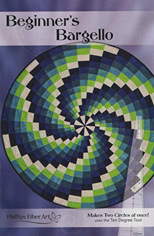Phillips Fiber Art Quilt Pattern - Beginner's Bargello 12 Page Booklet (NO Acrylic TEMPLATES Included)