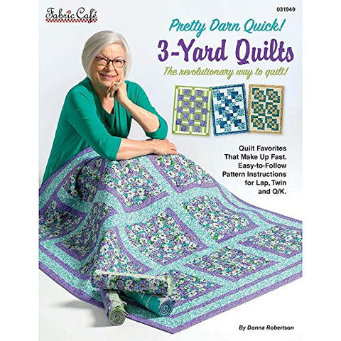 Fabric Cafe PDQ 3-Yard Quilts Bk, None