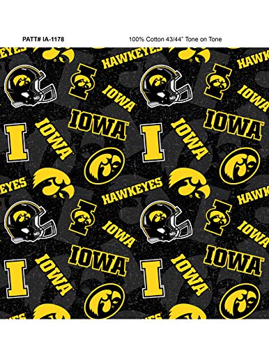 NCAA Iowa Tone on Tone Cotton