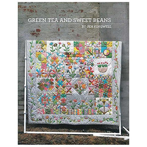 Green Tea and Sweet Beans Pattern Booklet By Jen Kingwell Designs