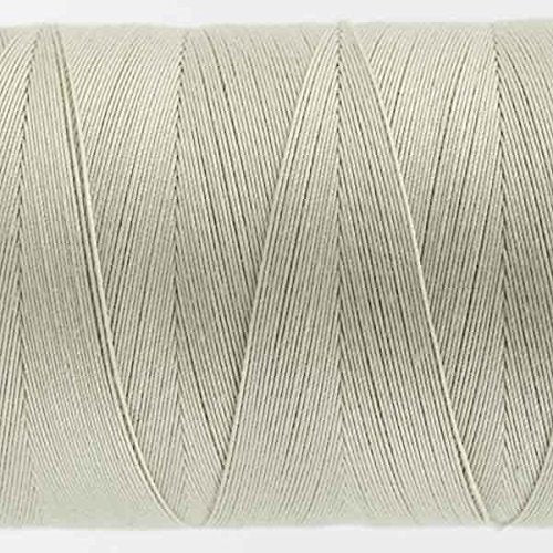 WonderFil Specialty Threads Konfetti Thread Pale Grey, 50wt double gassed Egyptian cotton