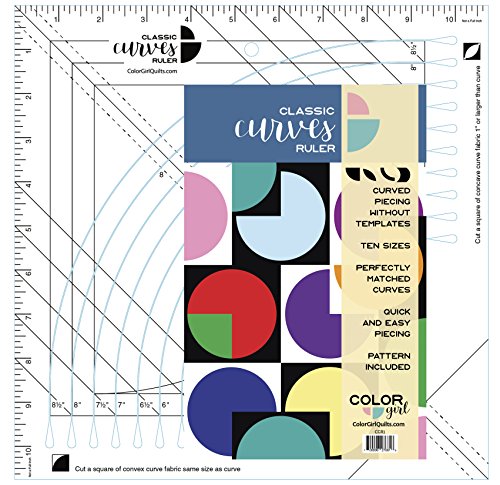 Color Girl Quilts Classic Curves Ruler