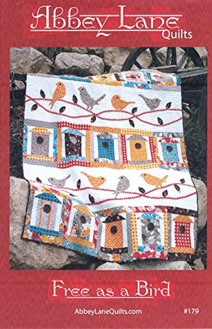 Free As A Bird Quilt Pattern - 60in x 75in. Approximate Finished Size