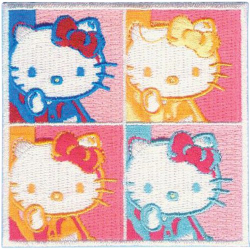 C&D Visionary Application Hello Kitty 4 Square Patch