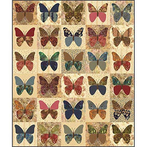 Butterflies Quilt Pattern by Laundry Basket Quilts
