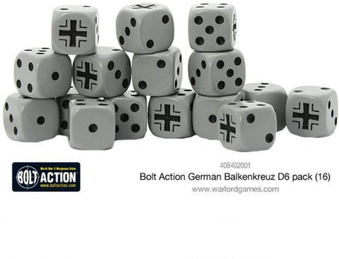 Bolt Action: Ge rman Balkenkreuz D6 Pack (16)