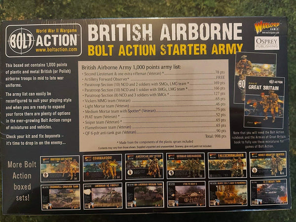 Bolt Action: British Airborne Starter