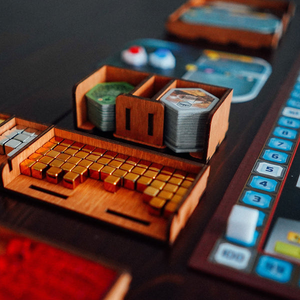 Terraforming Mars inserts will perfectly organize your gaming space.