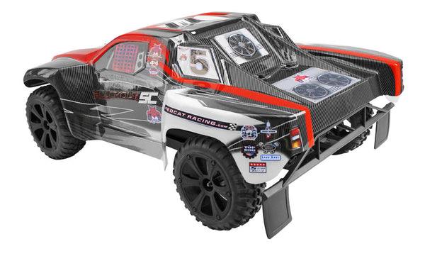RedCat Blackout SC RC Truck - 1:10 Brushed Electric Short Course Truck