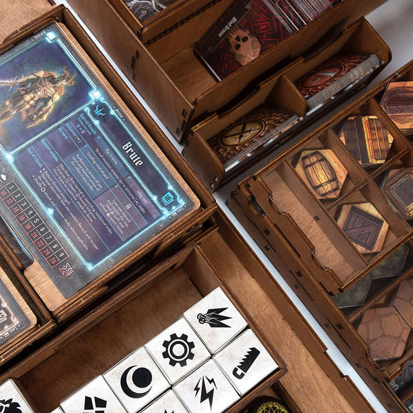 Gloomhaven board game organizer box